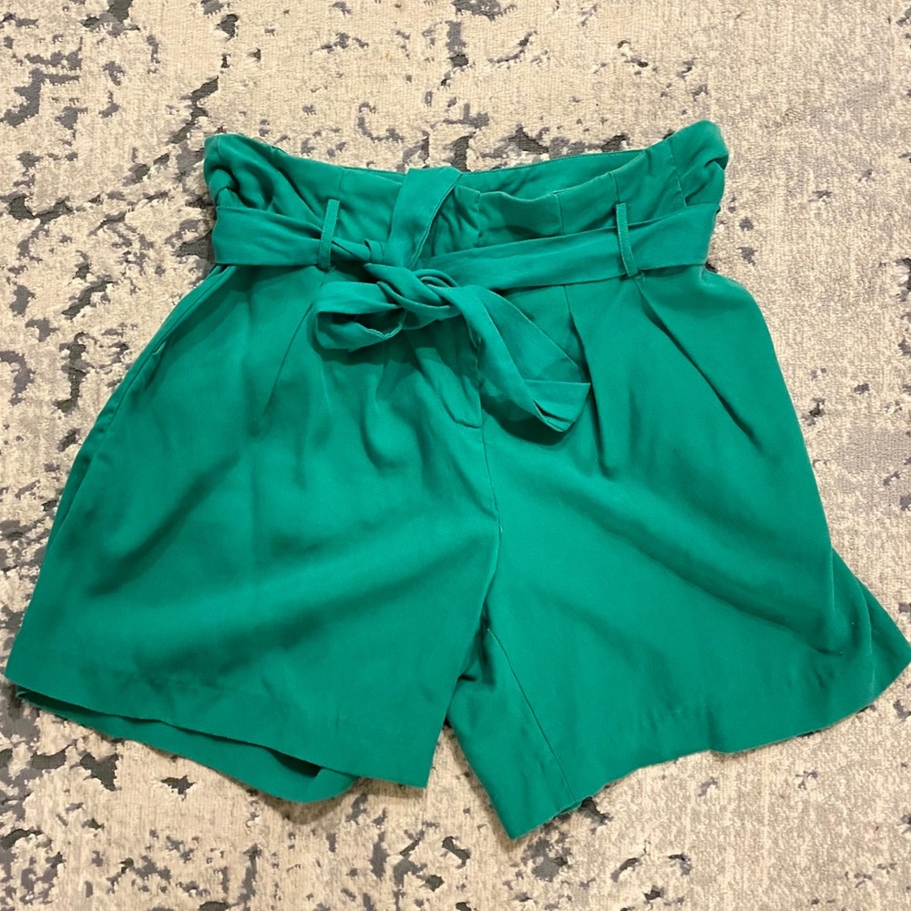 SOLD FRNCH Paper Bag Shorts